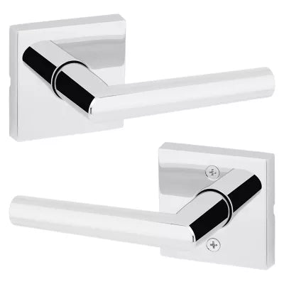 KwiksetKwikset Milan Lever with Square Rosette in 