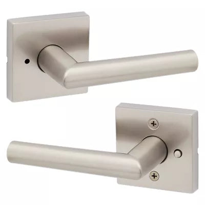 KwiksetKwikset Milan Lever with Square Rosette in 