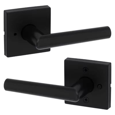 Kwikset Milan Lever with Square Rosette