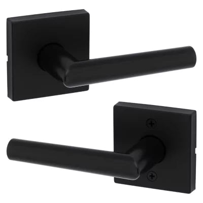 Kwikset Milan Lever with Square Rosette