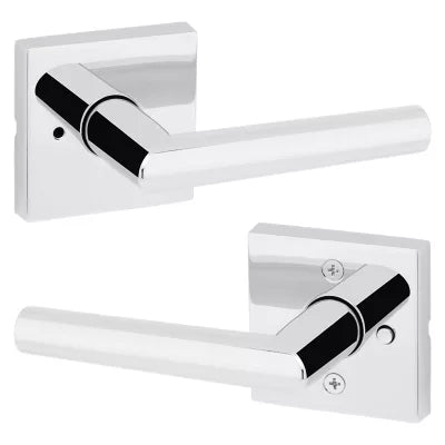Kwikset Milan Lever with Square Rosette