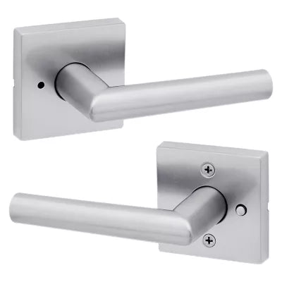 Kwikset Milan Lever with Square Rosette