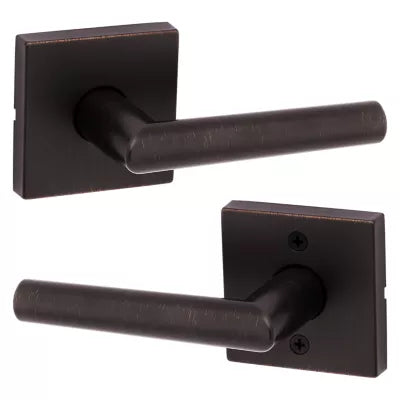 Kwikset Milan Lever with Square Rosette
