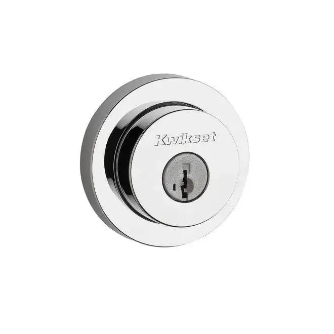 KwiksetKwikset Milan Round Rosette Deadbolt With SmartKey in 