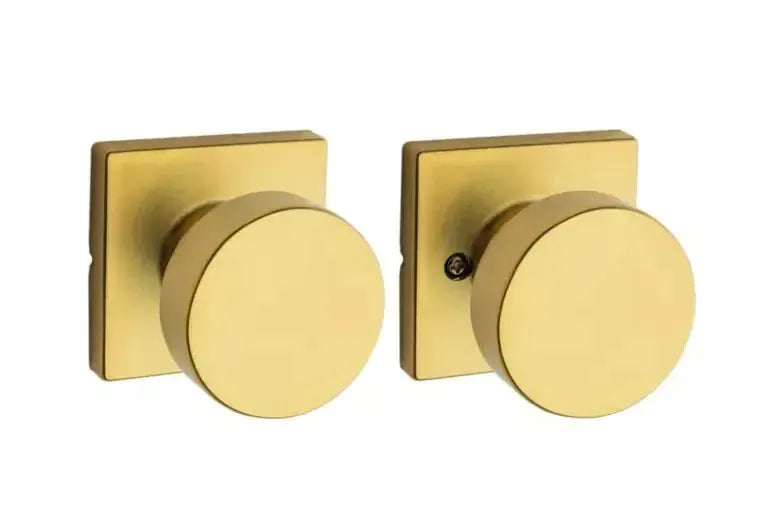 KwiksetKwikset Pismo Knob with Square Rosette in 