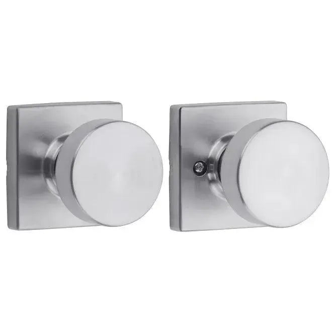 KwiksetKwikset Pismo Knob with Square Rosette in 
