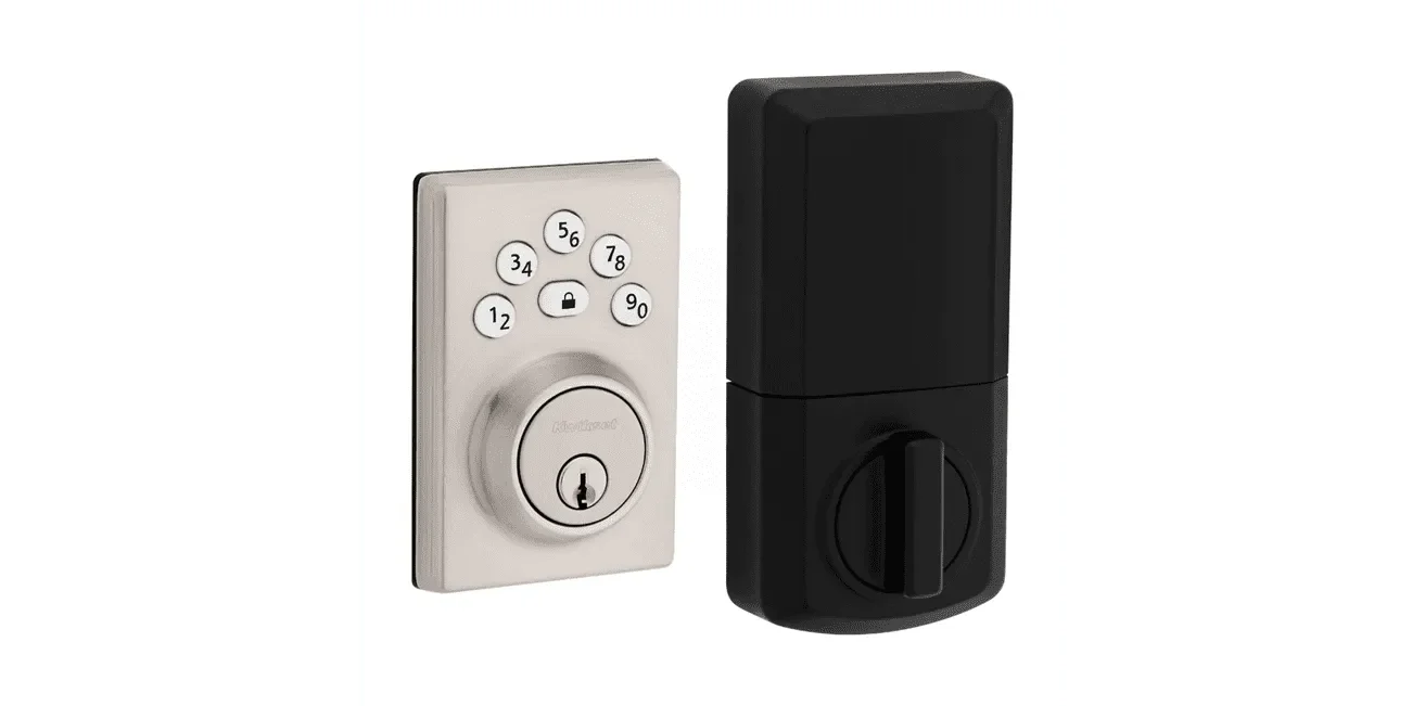 Kwikset Powerbolt 240 Contemporary Keypad Electronic Lock Satin Nickel