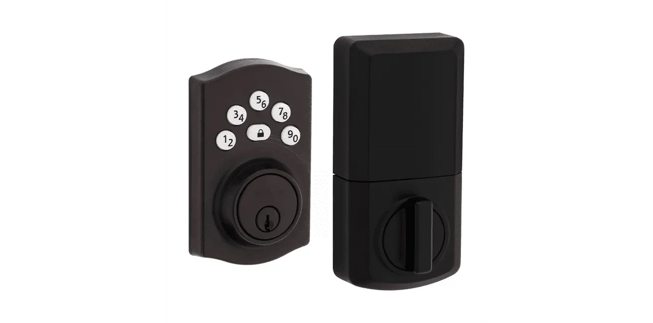 Kwikset Powerbolt 240 Traditional Keypad Electronic Lock Venetian Bronze