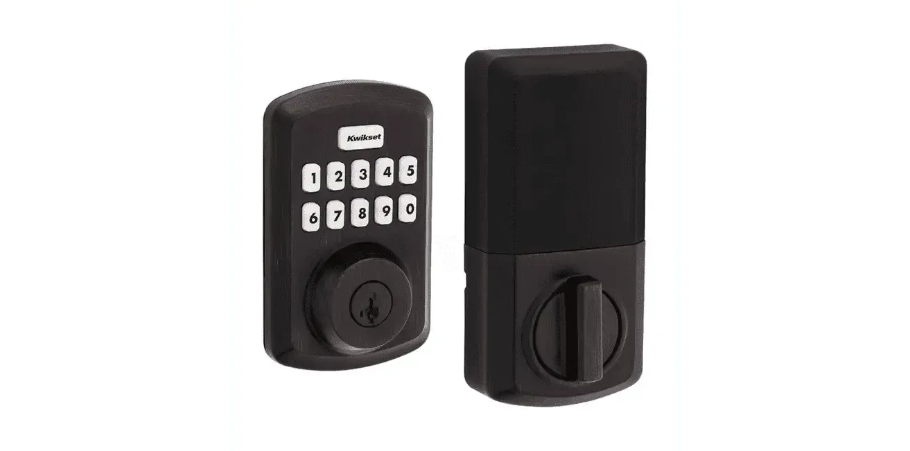 KwiksetKwikset Powerbolt 250 Transitional Keypad Electronic Lock with SmartKey in 