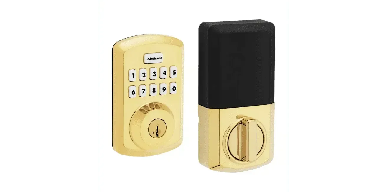 KwiksetKwikset Powerbolt 250 Transitional Keypad Electronic Lock with SmartKey in 