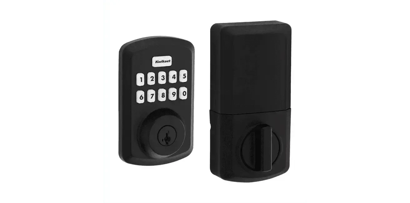 KwiksetKwikset Powerbolt 250 Transitional Keypad Electronic Lock with SmartKey in 