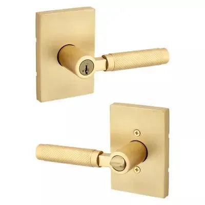 KwiksetKwikset Prava Lever with Rectangle Rosette in 