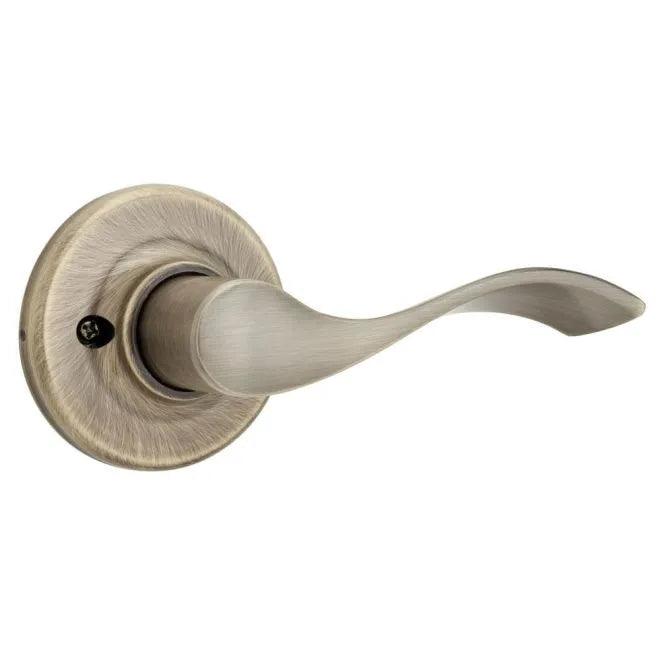 Kwikset Right Hand Balboa Lever Half Dummy in Antique Brass finish
