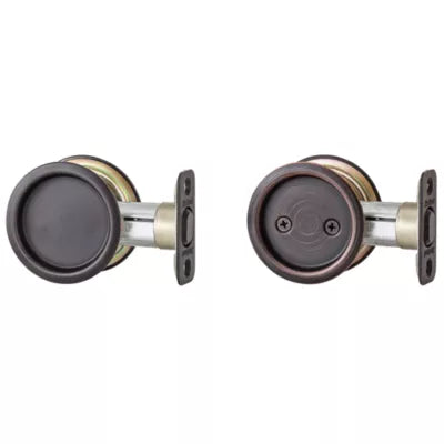 Kwikset Round Passage Pocket Door Lock