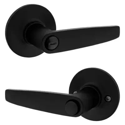 KwiksetKwikset Safe Lock Winston Lever with Round Rosette in 