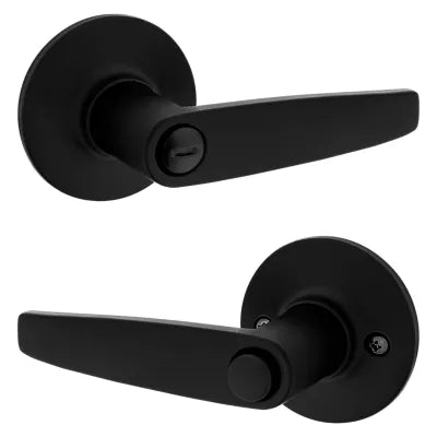 Kwikset Safe Lock Winston Lever with Round Rosette