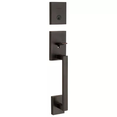 Kwikset San Clemente Exterior Handleset - Interior Trim Sold Separately