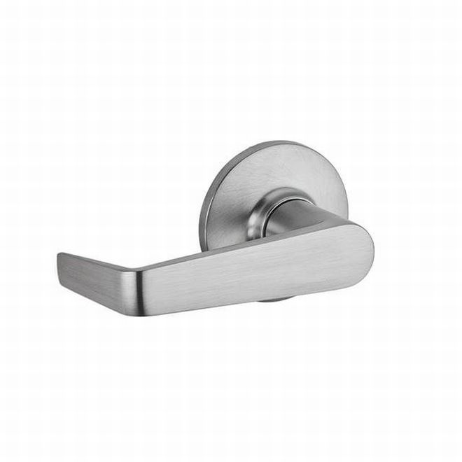 Kwikset Light Commercial Carson Passage Lever in Satin Chrome finish