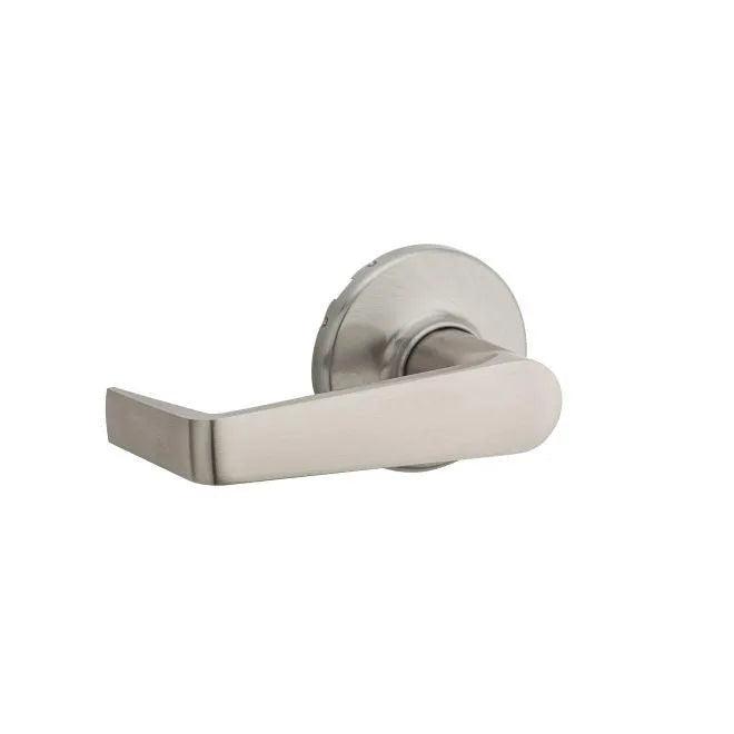 Kwikset Light Commercial Kingston Passage Lever in Satin Nickel finish