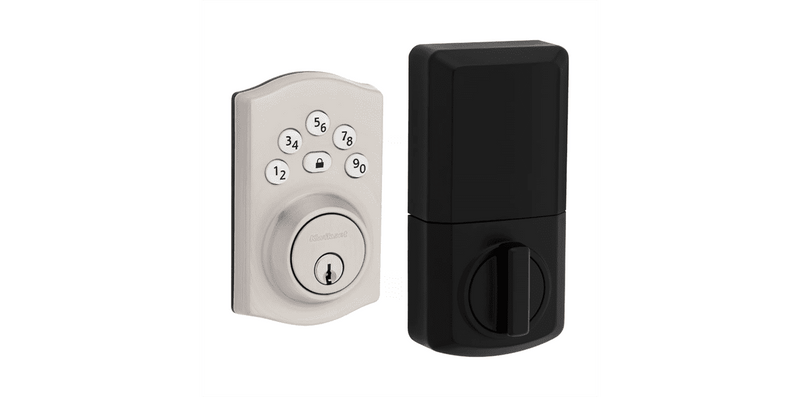 Kwikset Powerbolt 240 Traditional Keypad Electronic Lock in Satin Nickel finish