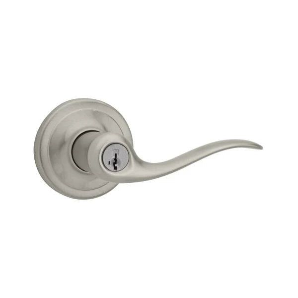 Kwikset Tustin Lever in Satin Nickel finish