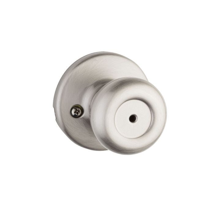 Kwikset Tylo Privacy Door Knob in Satin Nickel finish