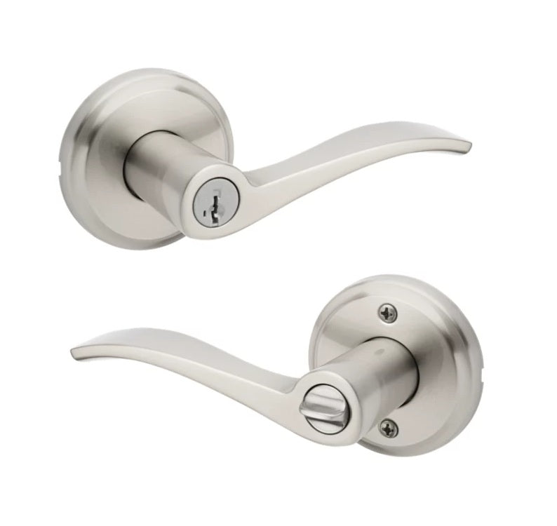 Kwikset Sedona Lever Satin Nickel