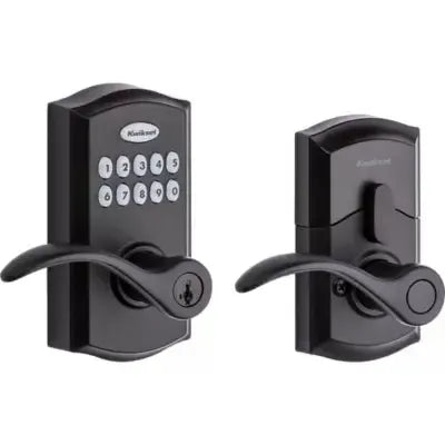 KwiksetKwikset SmartCode Light Commercial Electronic Pembroke Lever with SmartKey in 