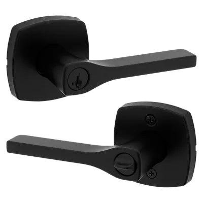 Kwikset Tripoli Lever with Midtown Rosette