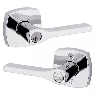 Kwikset Tripoli Lever with Midtown Rosette