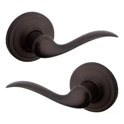 Kwikset Tustin Lever in Venetian Bronze finish