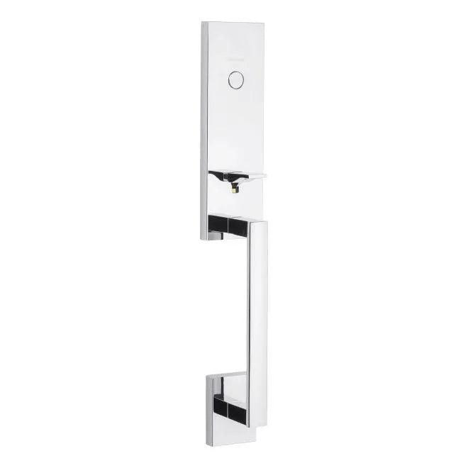 Kwikset Vancouver Dummy Exterior Handleset - Interior Trim Sold Separately in Polished Chrome finish