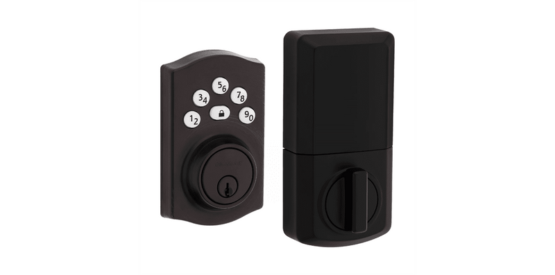 Kwikset Powerbolt 240 Traditional Keypad Electronic Lock in Venetian Bronze finish