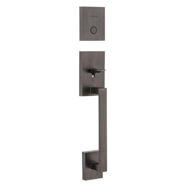 Kwikset San Clemente Dummy Exterior Handleset - Interior Trim Sold Separately in Venetian Bronze finish