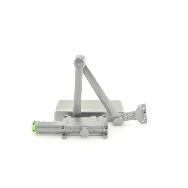 LCN LCN Right Hand Heavy Duty Parallel Arm Spring Cush Push Side Mount Adjustable 1-5 Door Closer With TBSRT Thru Bolts Aluminum