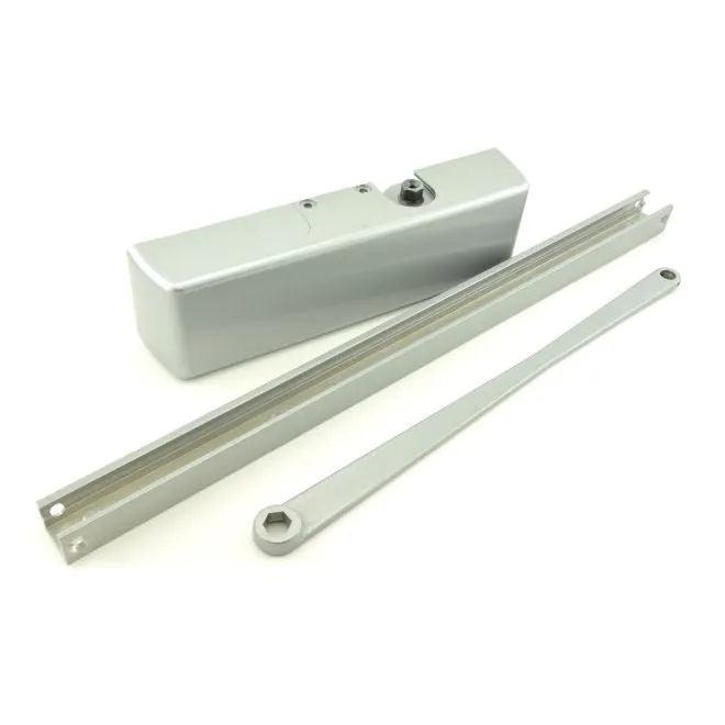 LCN LCN Size 3 Wall Pocket Mount Heavy Duty Door Closer With TBSRT Thru Bolts Aluminum