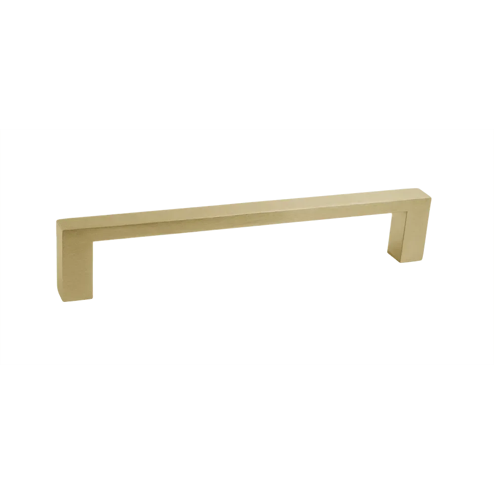 Linnea 146 Cabinet Pull - 100mm (3.94") CTC in Satin Brass finish
