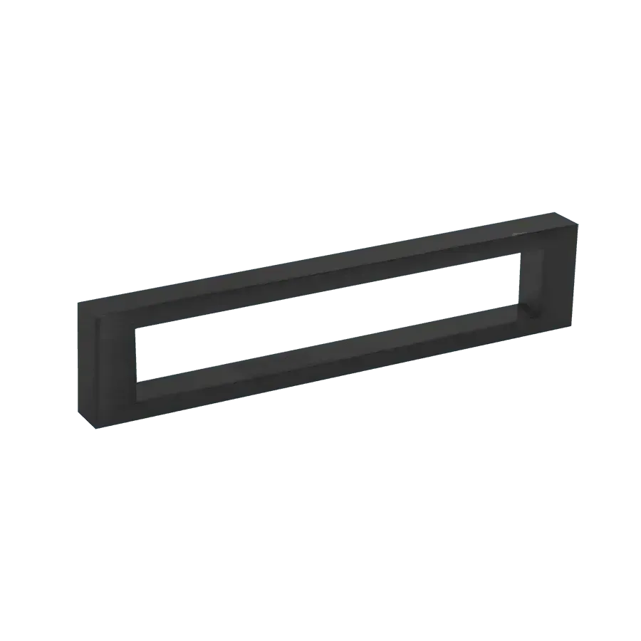 Linnea 3080 Cabinet Pull in Satin Black finish