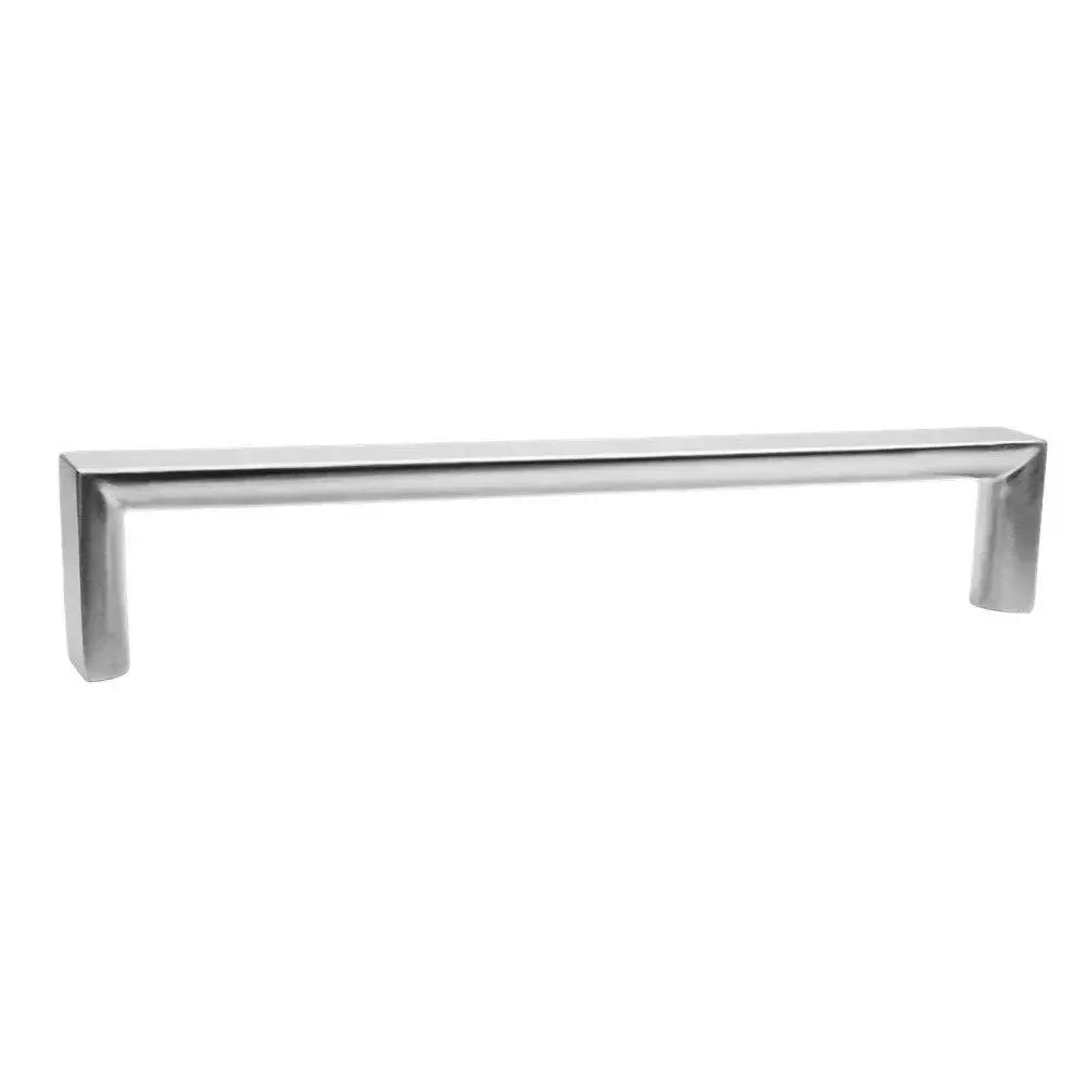 Linnea AP-2092 Through Bolt Glass Mount Appliance Pull in Satin Stainless Steel finish