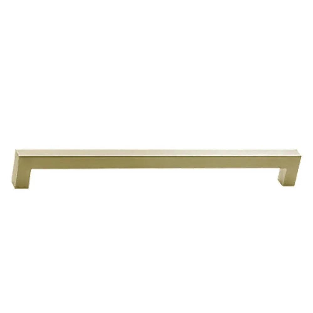 Linnea AP-244 Through Bolt Glass Mount Appliance Pull, 23.62" Center to Center Satin Brass