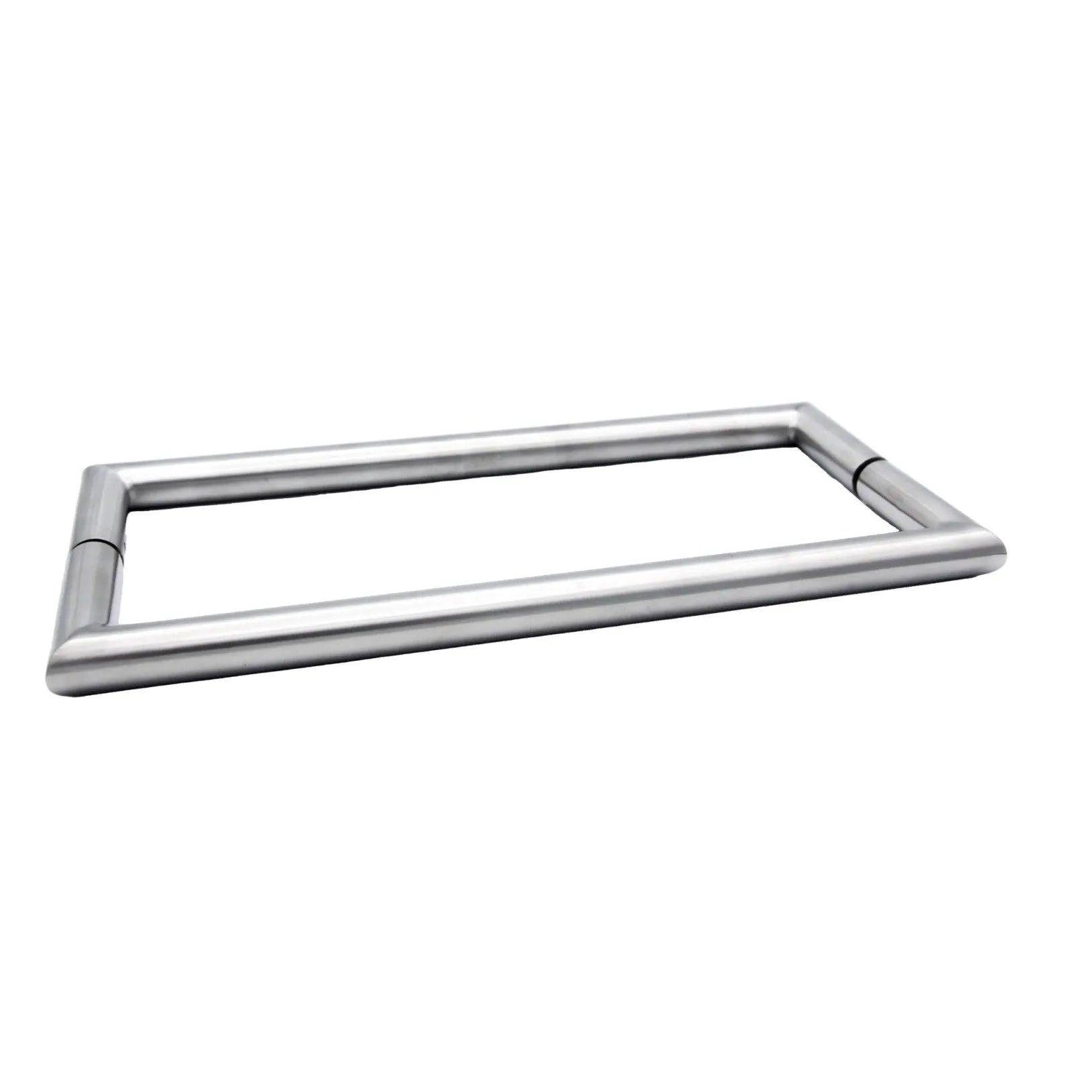 LinneaLinnea AP-255 Back to Back Handle Appliance Pull, Glass Mounting, 11.81" Center to Center in 