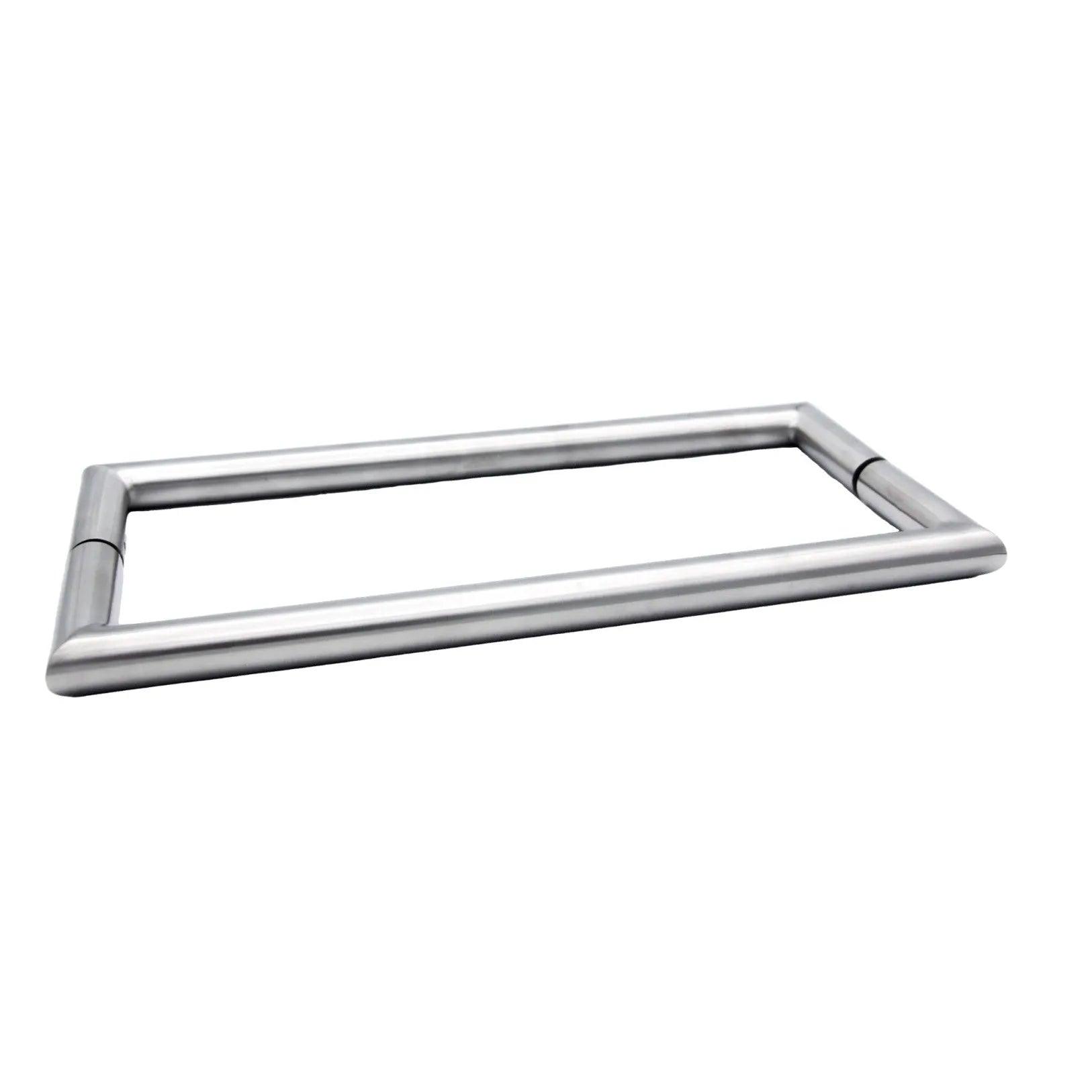 Linnea AP-255 Back to Back Handle Appliance Pull, Wood Mounting, 23.62" Center to Center Satin Stainless Steel