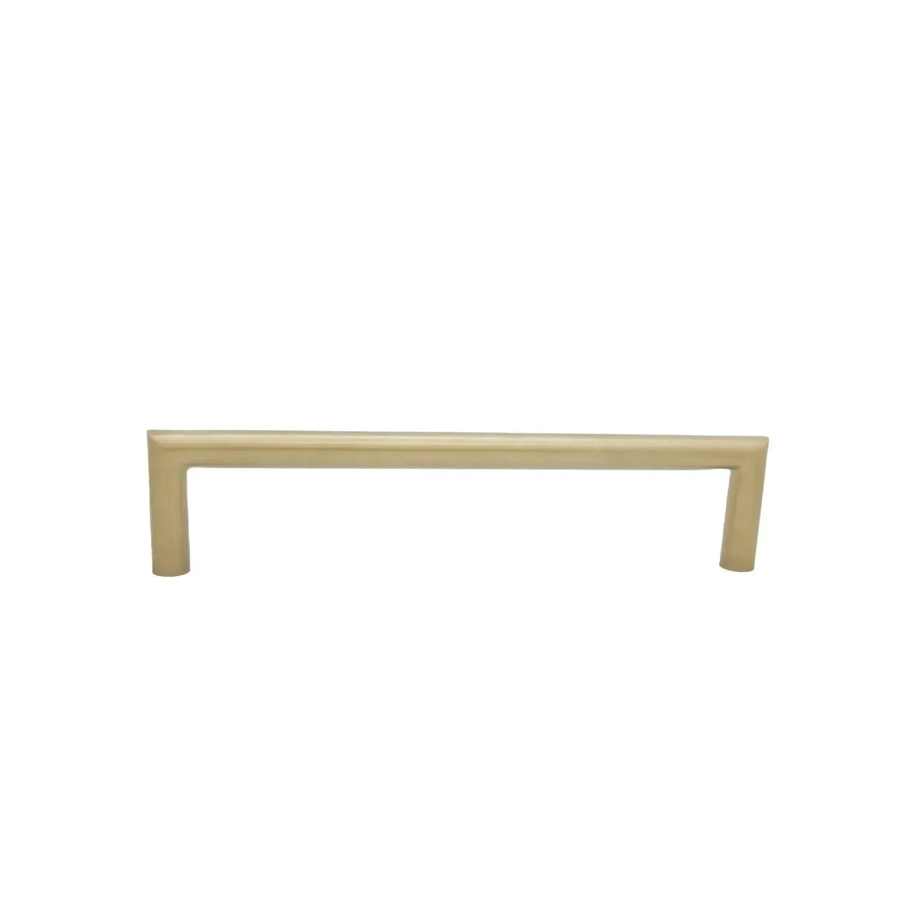 Linnea AP-255 Through Bolt Glass Mount Appliance Pull in Satin Brass finish