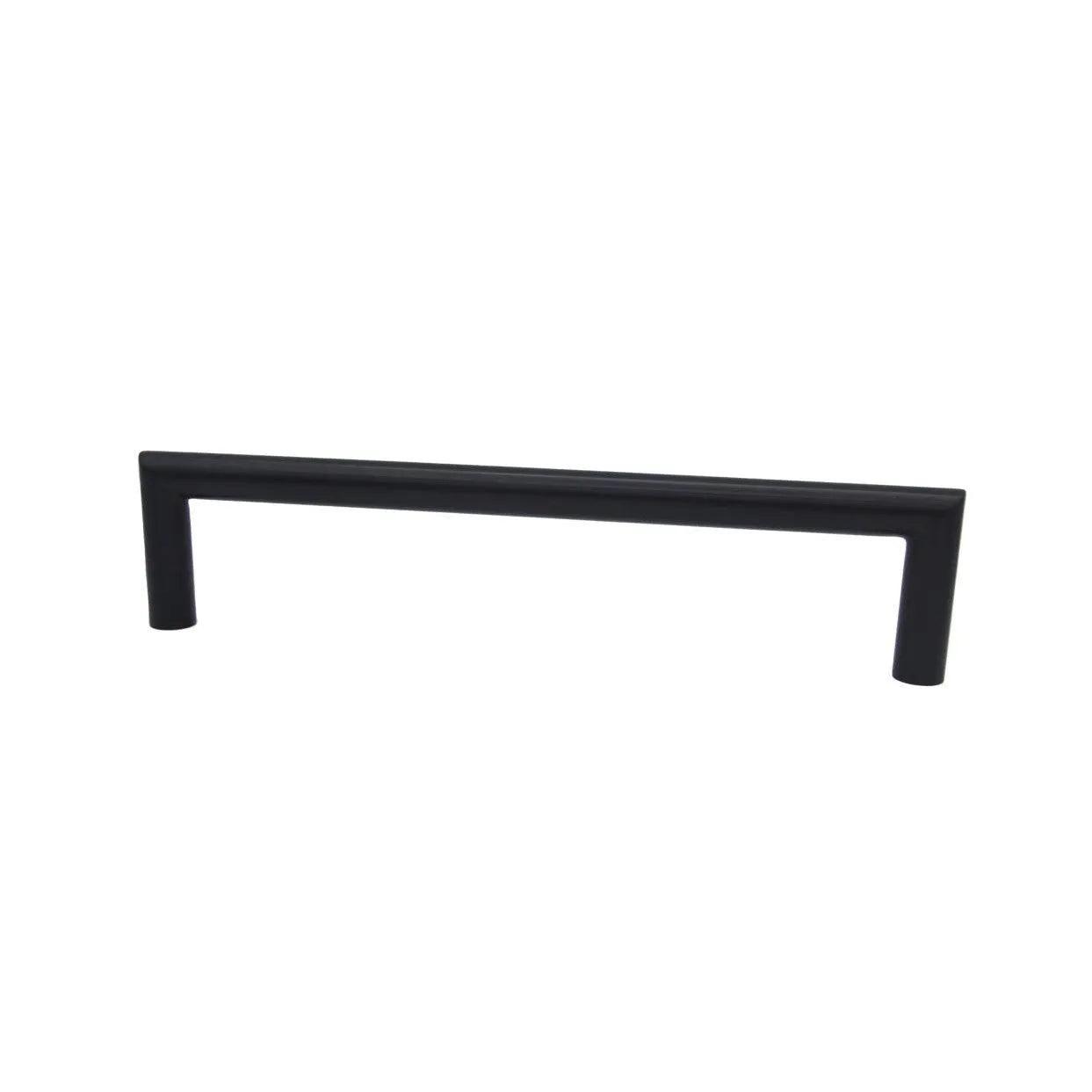 Linnea AP-255 Through Bolt Wood Mount Appliance Pull, 23.62" Center to Center Satin Black
