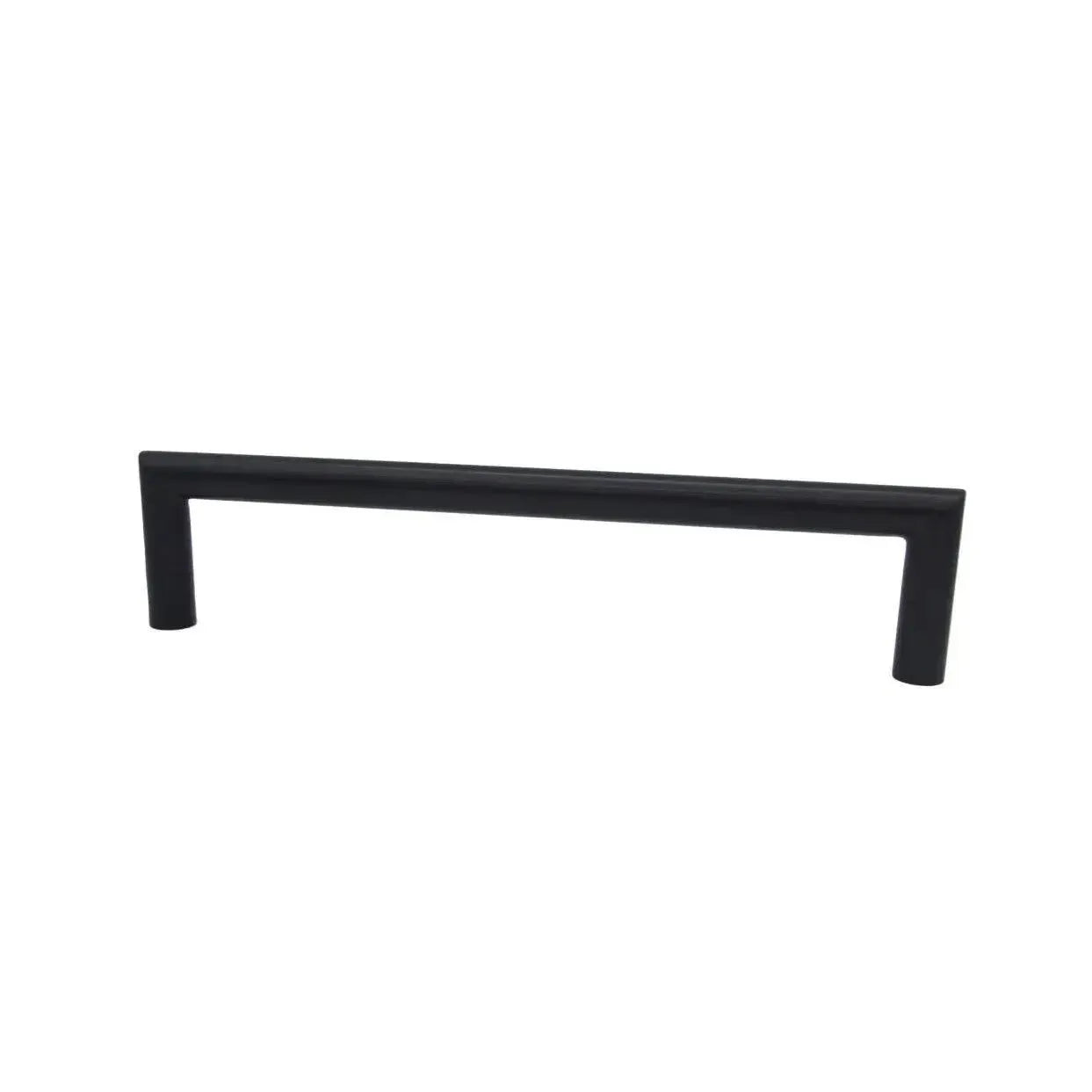 Linnea AP-255 Through Bolt Wood Mount Appliance Pull in Satin Black finish