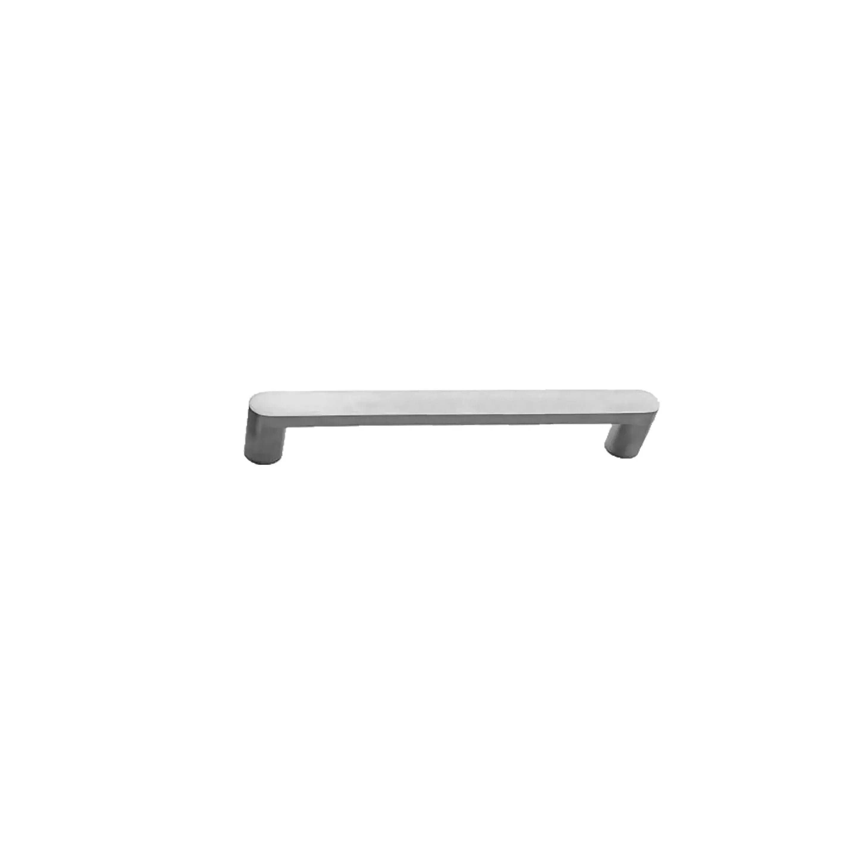 Linnea AP-256 Through Bolt Wood Mount Appliance Pull in Satin Stainless Steel finish