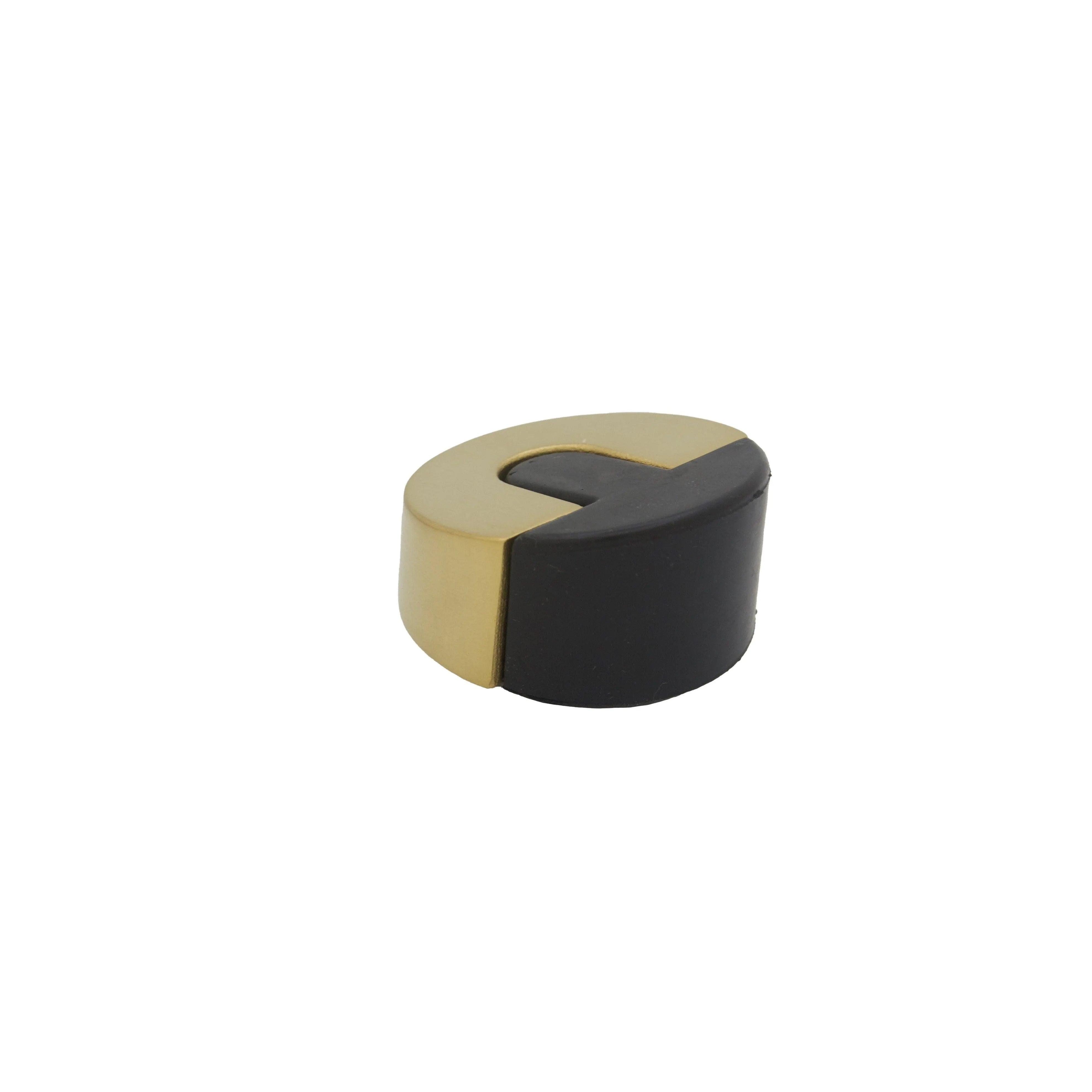 Linnea DS-103 Floor Mount Door Stop Satin Brass