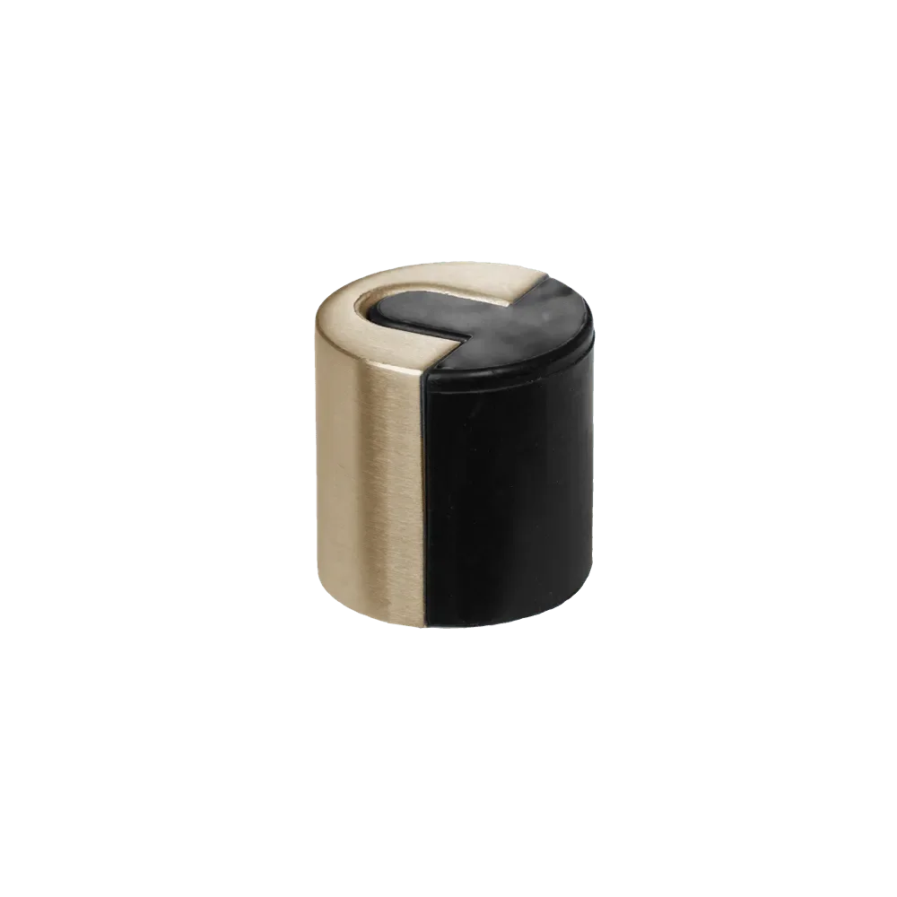 Linnea DS-105 Floor Mount Door Stop Satin Brass