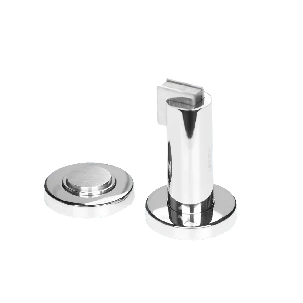Linnea DS-18 Floor/Wall Mount Magnetic Door Stop Polished Stainless Steel