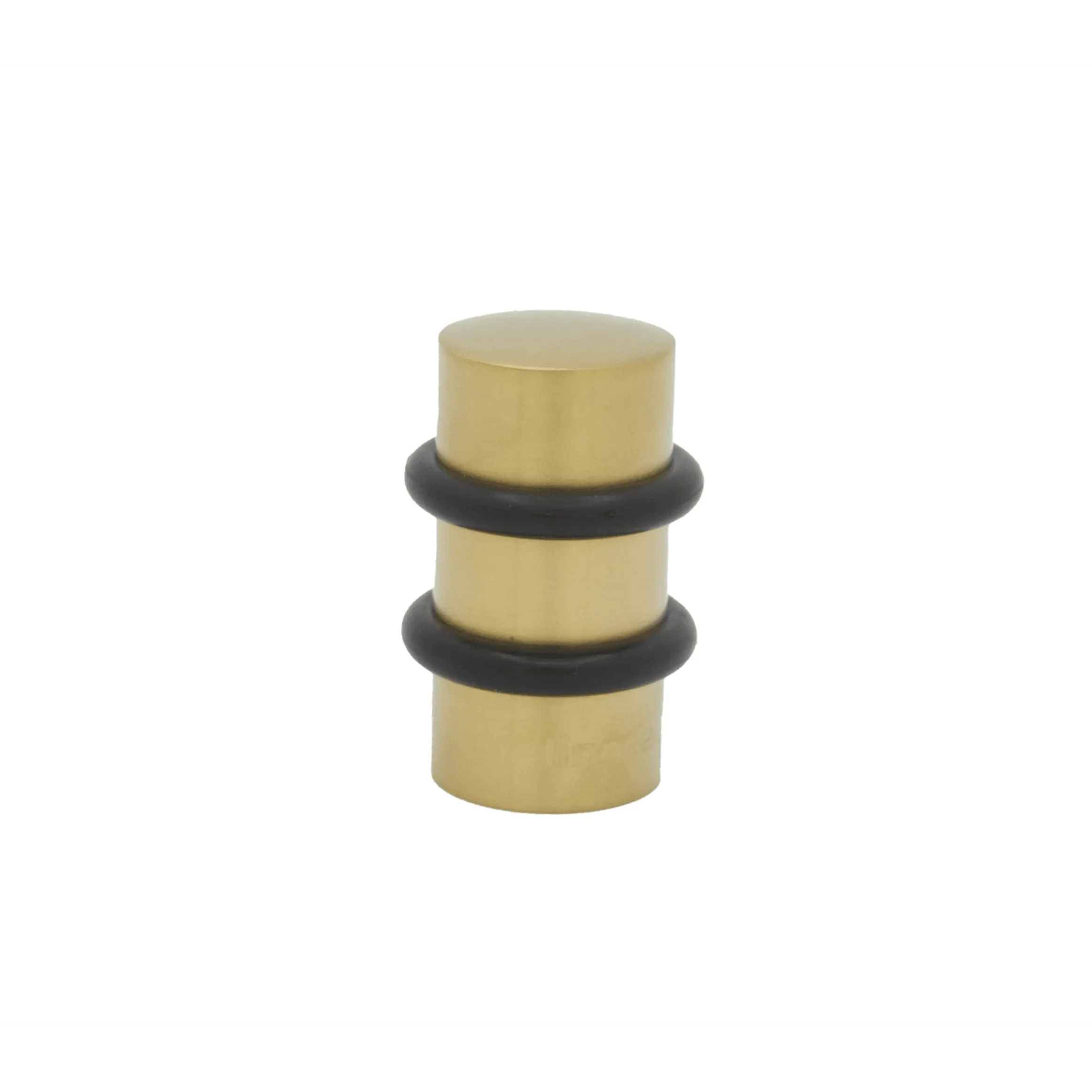 Linnea DS-25A Floor Mount Door Stop Satin Brass